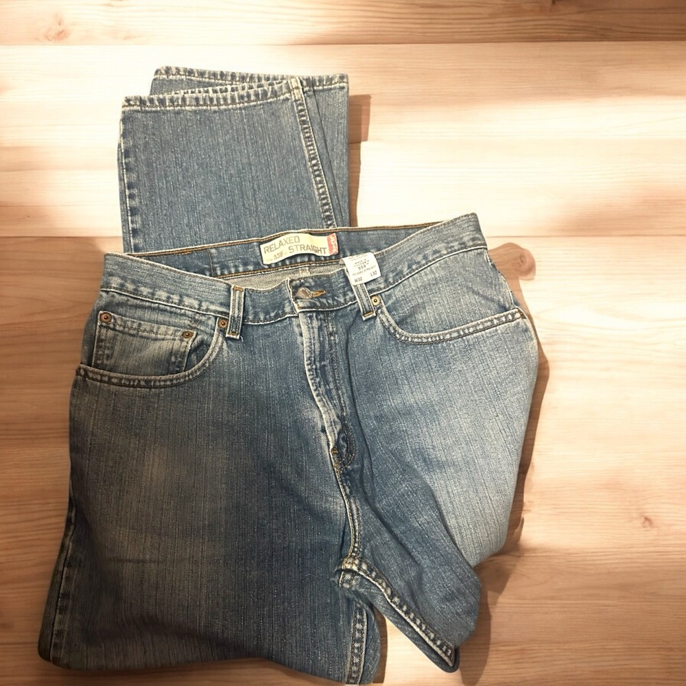 Relaxed Fit Blue Jeans Levi’s Men - Picture 8 of 8